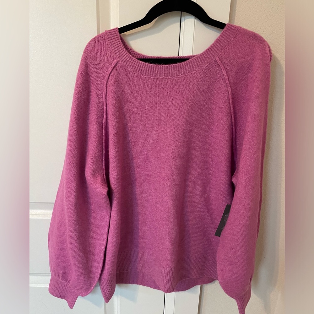 Vince Camuto Pink Sweater, NEW WITH TAGS